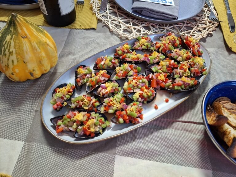 Home mussels tapas