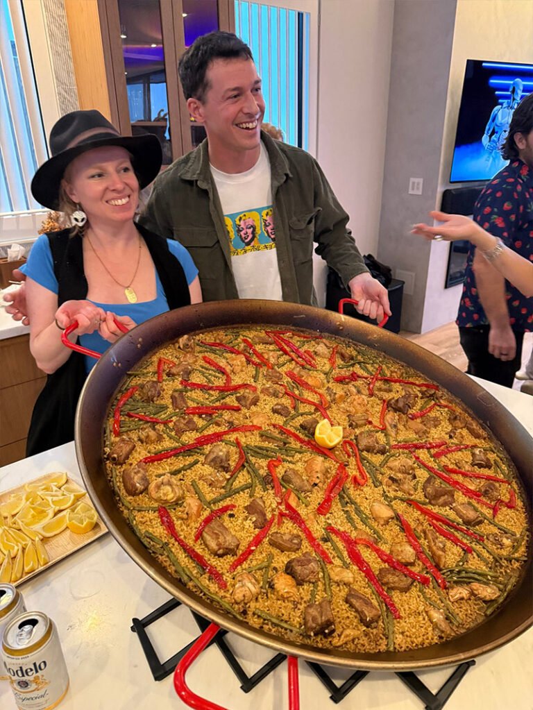 Home paella succed